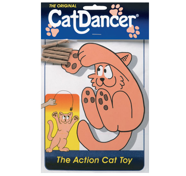 Cat DancerOriginal Interactive Cat ToyWire and Cardboard Kitty Lure 