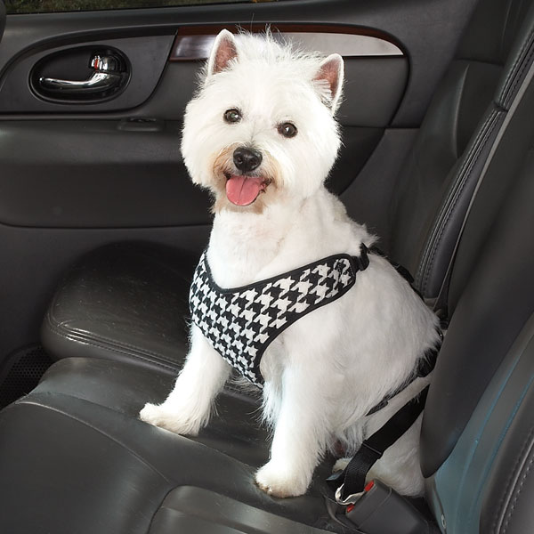 Harness Houndstooth Car Safety Seat Belt