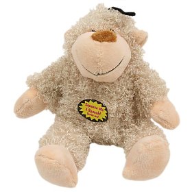 Multipet Curly Pets Dog Toy, Monkey