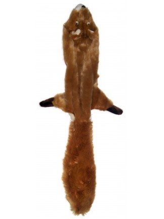 Skinneeez Stuffingless Squirrel Dog Toy