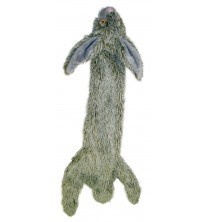 Skinneeez Stuffingless Rabbit Dog Toy