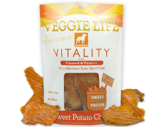 Dogswell Vitality VEGGIE LIFE Sweet Potato Chew 30Oz