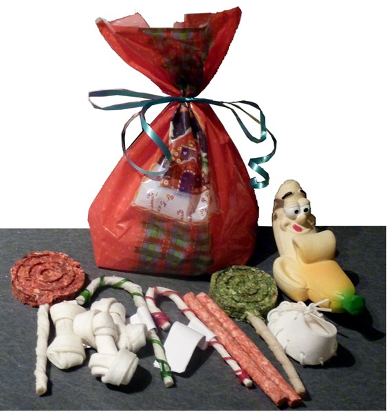 Holiday Stocking Pack 11pieces Small Dog