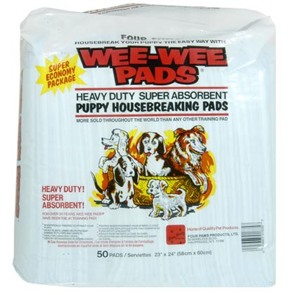 Four Paws Housebreaking Wee Wee Pads 50 Count