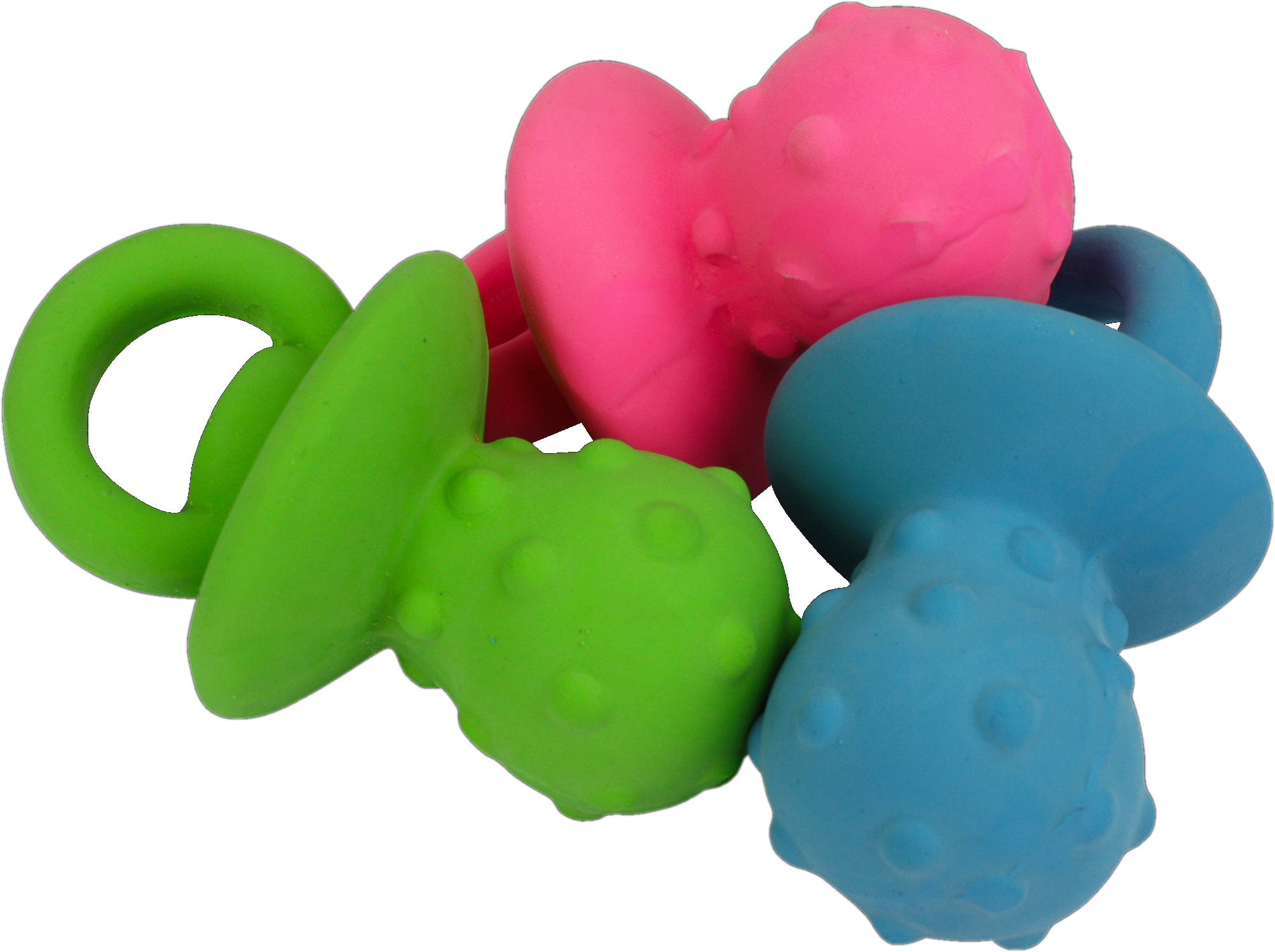 MultiPet Latex Pacifier Dog Squeaker toy Assorted